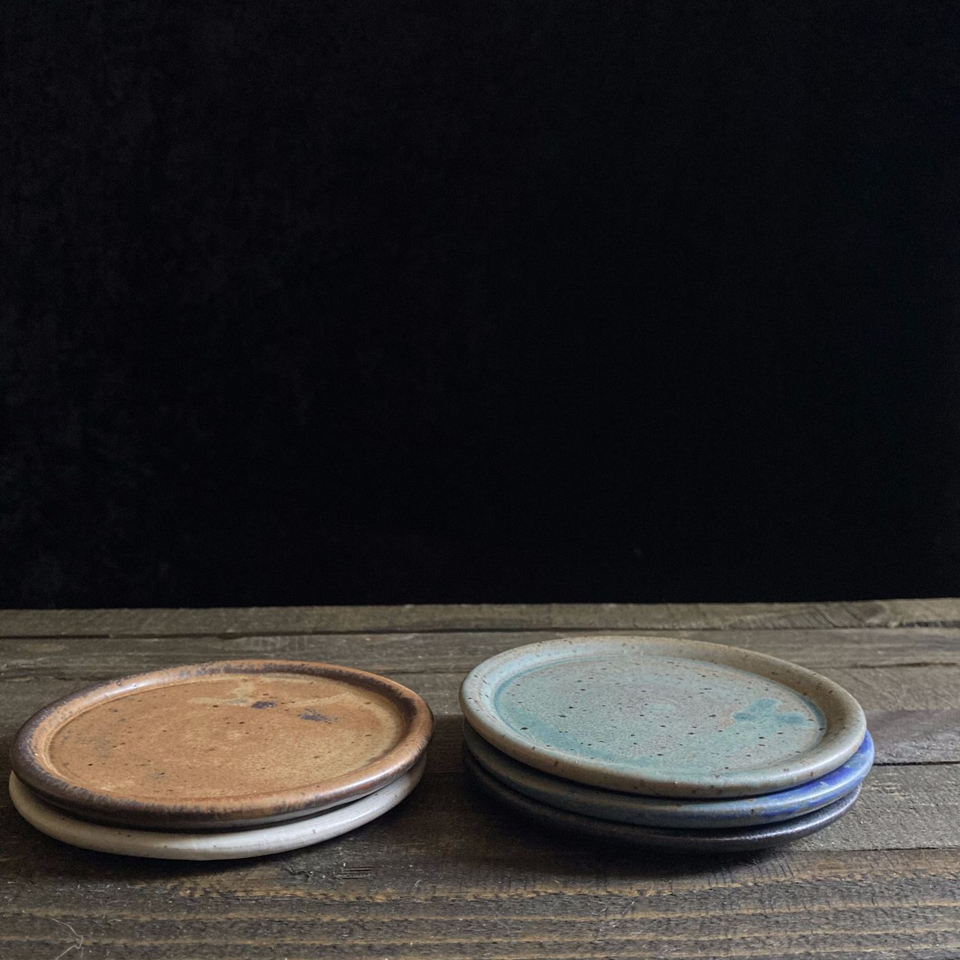 Coaster, handmade Philippine stoneware by AWIS