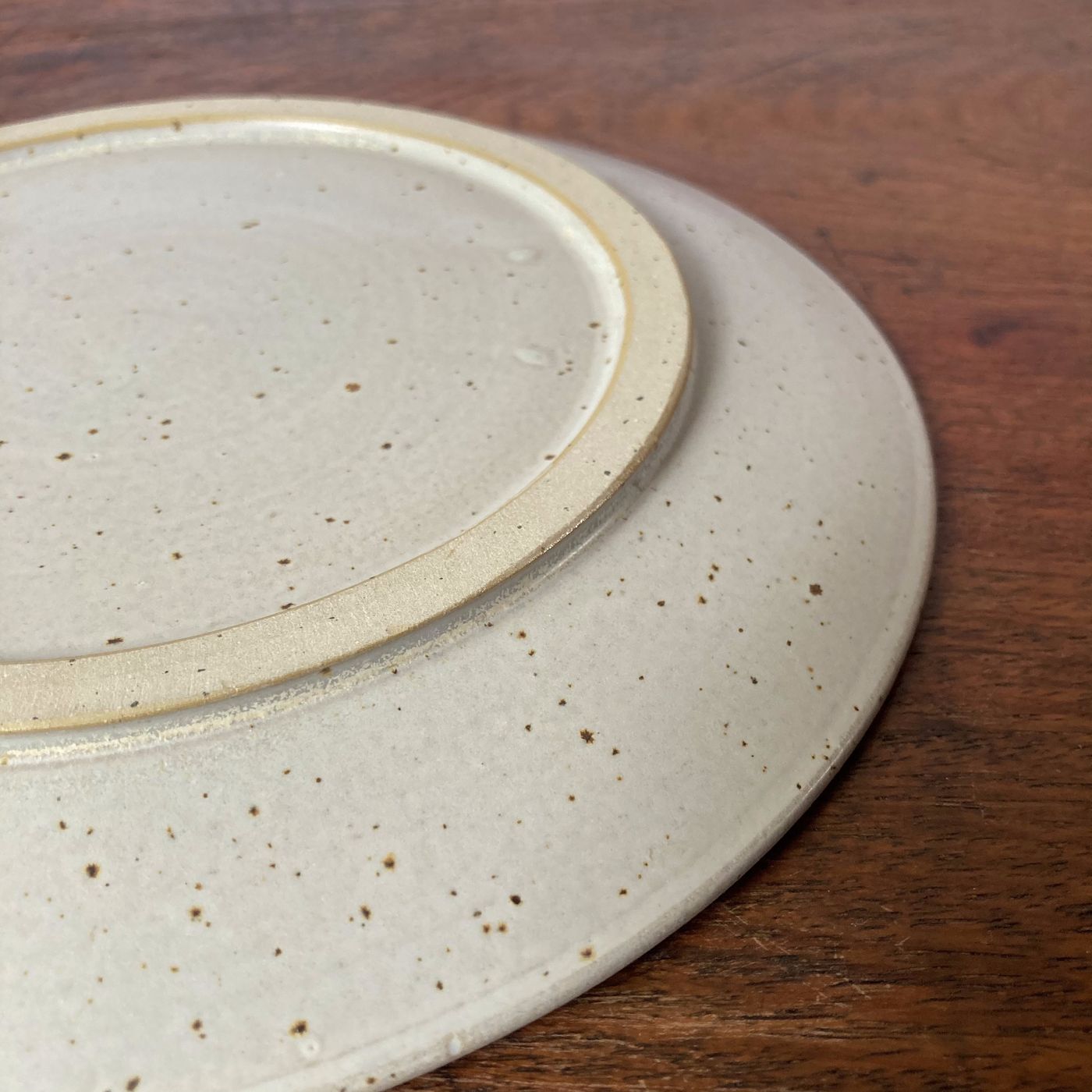 Shallow Plate, handmade Philippine stoneware by AWIS