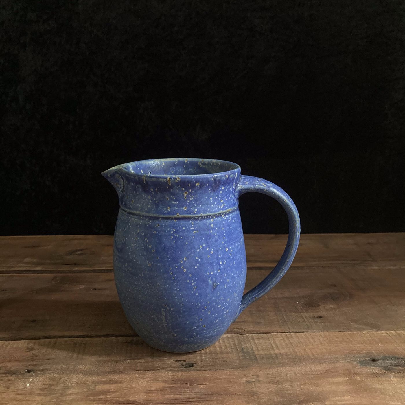 Pitcher, handmade Philippine stoneware by AWIS